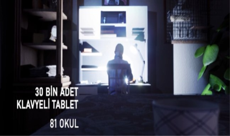 EĞİTİME 30 BİN TABLET